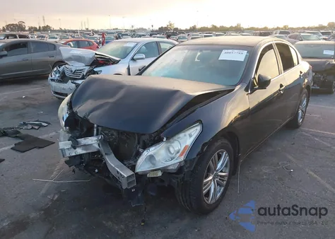 2013 Infiniti G37X из США, поврежденный, VIN JN1CV6AR1DM760583